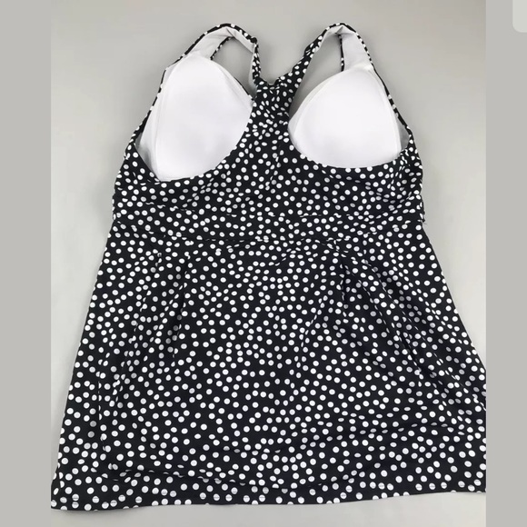 Lands End Regular Beach Living Tankini Top 12 NEW - Picture 8 of 8